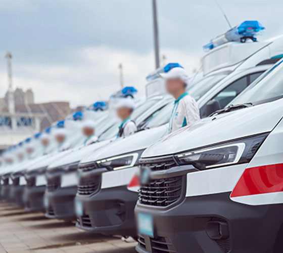 商都县服务车队展示